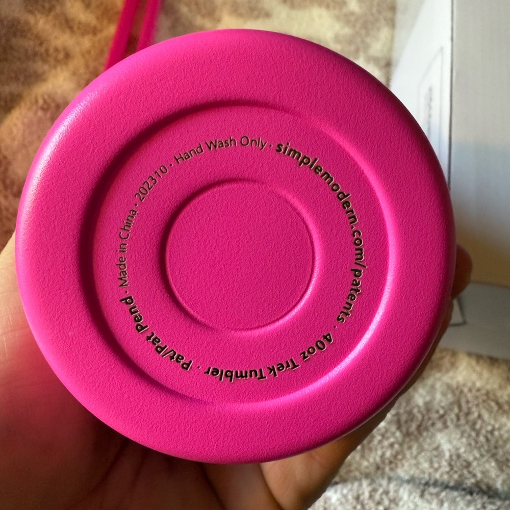 SIMPLE MODERN - Raspberry Vibes 40oz Trek Tumbler with handle - Picture 7 of 10